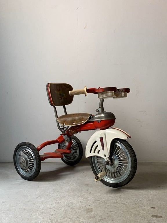Yahoo!オークション - 昭和レトロ 三輪車 当時物 コンディション Yahoo!オークション - 昭和レトロ 三輪車 当時物 コンディション