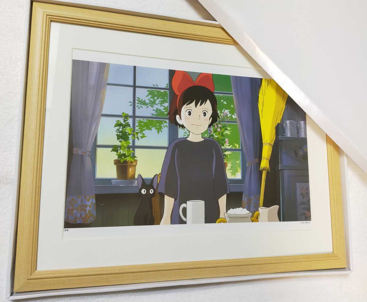  Studio Ghibli Majo no Takkyubin [ рамка товар ]kiki Ghibli постер календарь осмотр ) Ghibli цифровая картинка . производства исходная картина открытка Miyazaki .