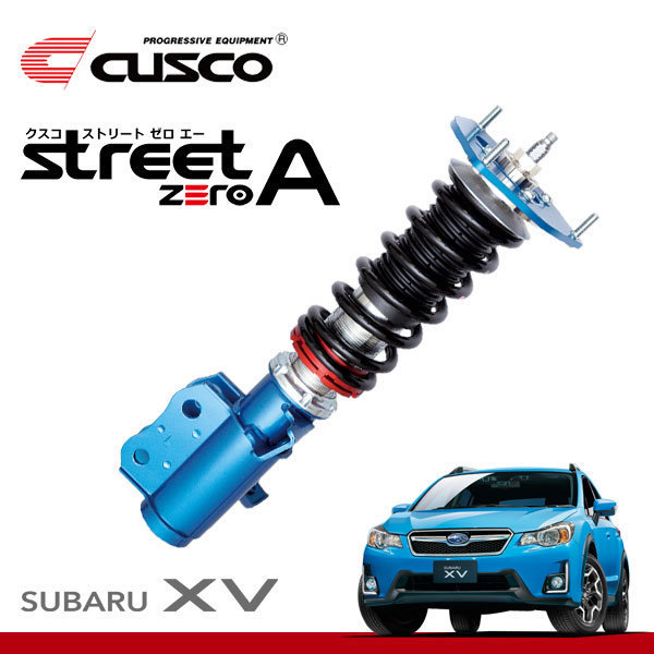 CUSCO クスコ 車高調 ストリートゼロA XV GP7 04 4WD 2.0 オンラインショッピング 10～2017 2012 FB20 SALE 96%OFF