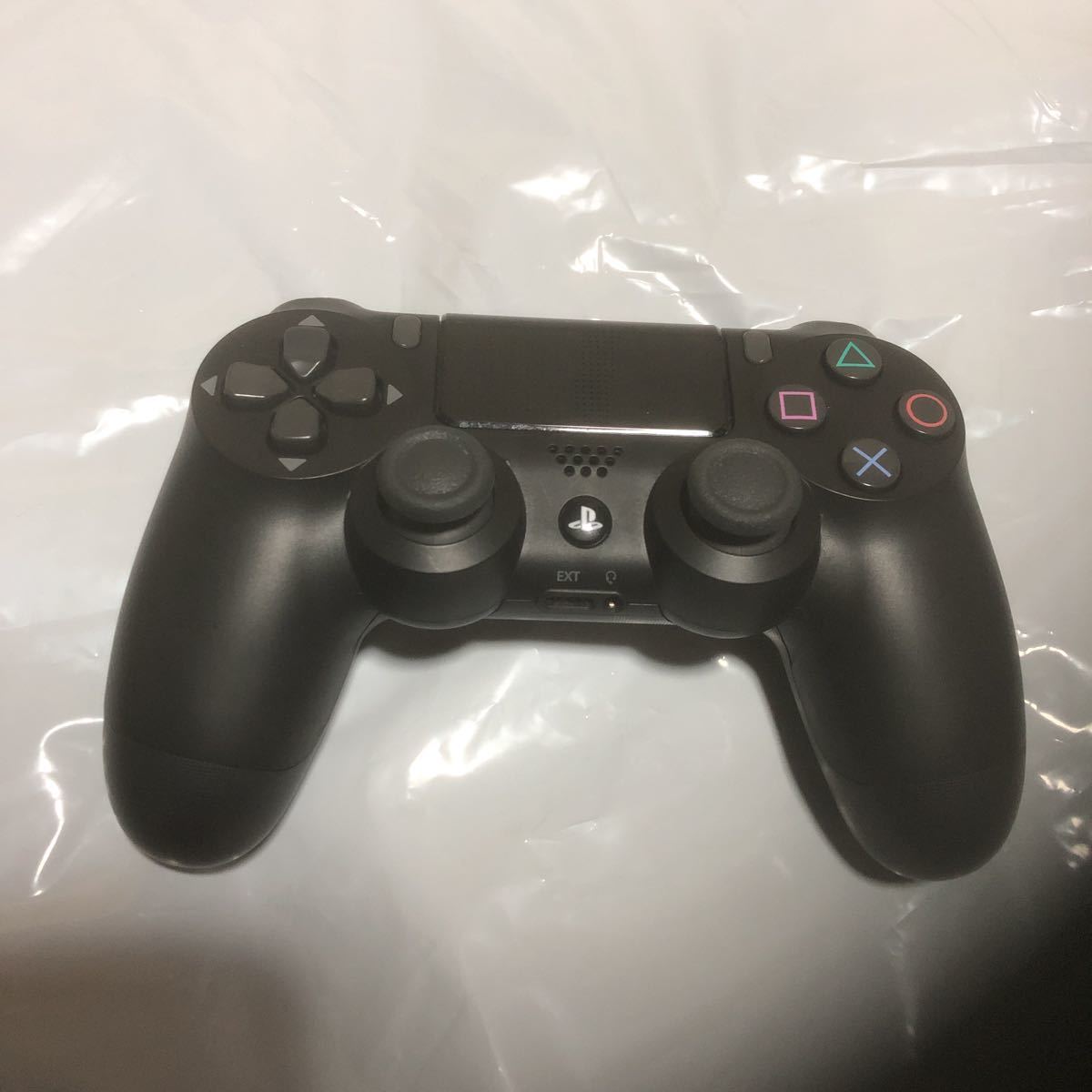 PS4 PS4コントローラー DUALSHOCK4 ジェット・ブラック ブラック 動作確認済み　送料無料