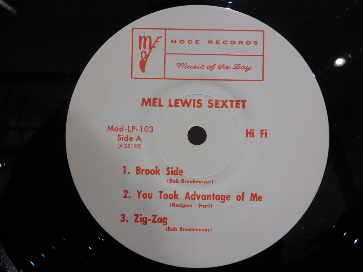 〇メル・ルイス・セクステット MEL LEWIS 6 帯付183g重量盤LPレコード　35195-28_画像5