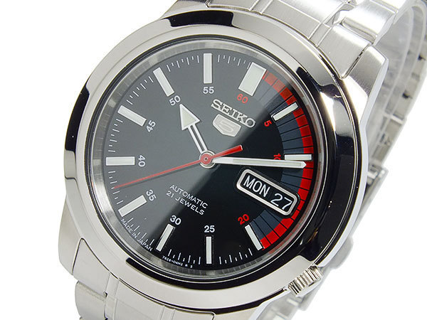全てのアイテム 5 SEIKO セイコー5 SEIKO セイコー 自動巻 ブラック SNKK31J1 腕時計 腕時計