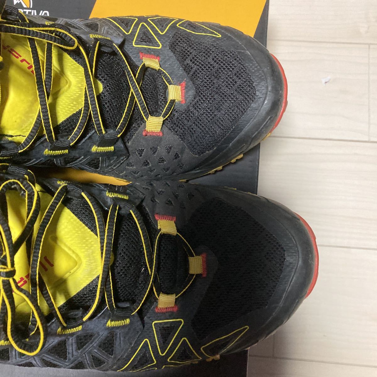 ★中古 スポルティバ　LA SPORTIVA トレイルランニング　シューズ　ランニング　山登り　登山　サイズ9 42 ブシドー2 Bushido II ブラック_画像5