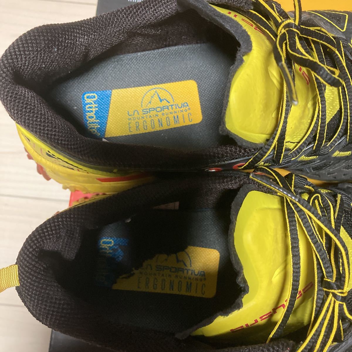 ★中古 スポルティバ　LA SPORTIVA トレイルランニング　シューズ　ランニング　山登り　登山　サイズ9 42 ブシドー2 Bushido II ブラック_画像4