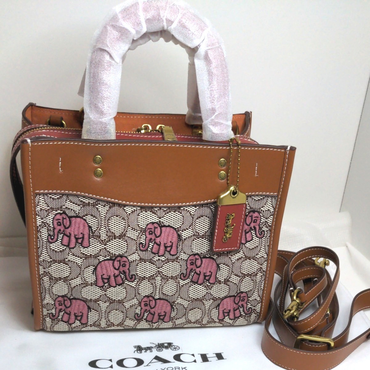COACH ハントバック 新品未使用 ケアカード付 | tspea.org