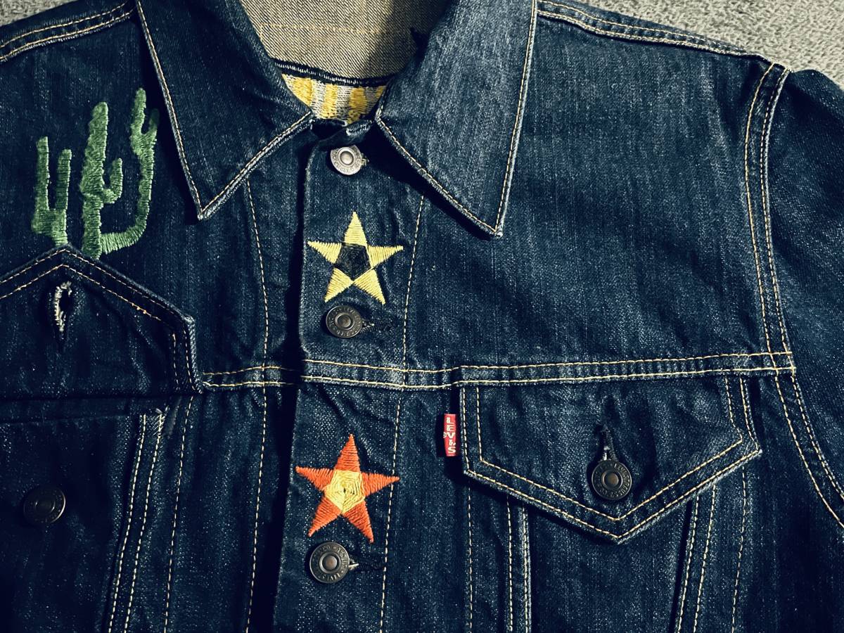 ☆ 送料込み LVC TYPE 3 JACKET LEVI'S 557XX 70505 刺繍 サード