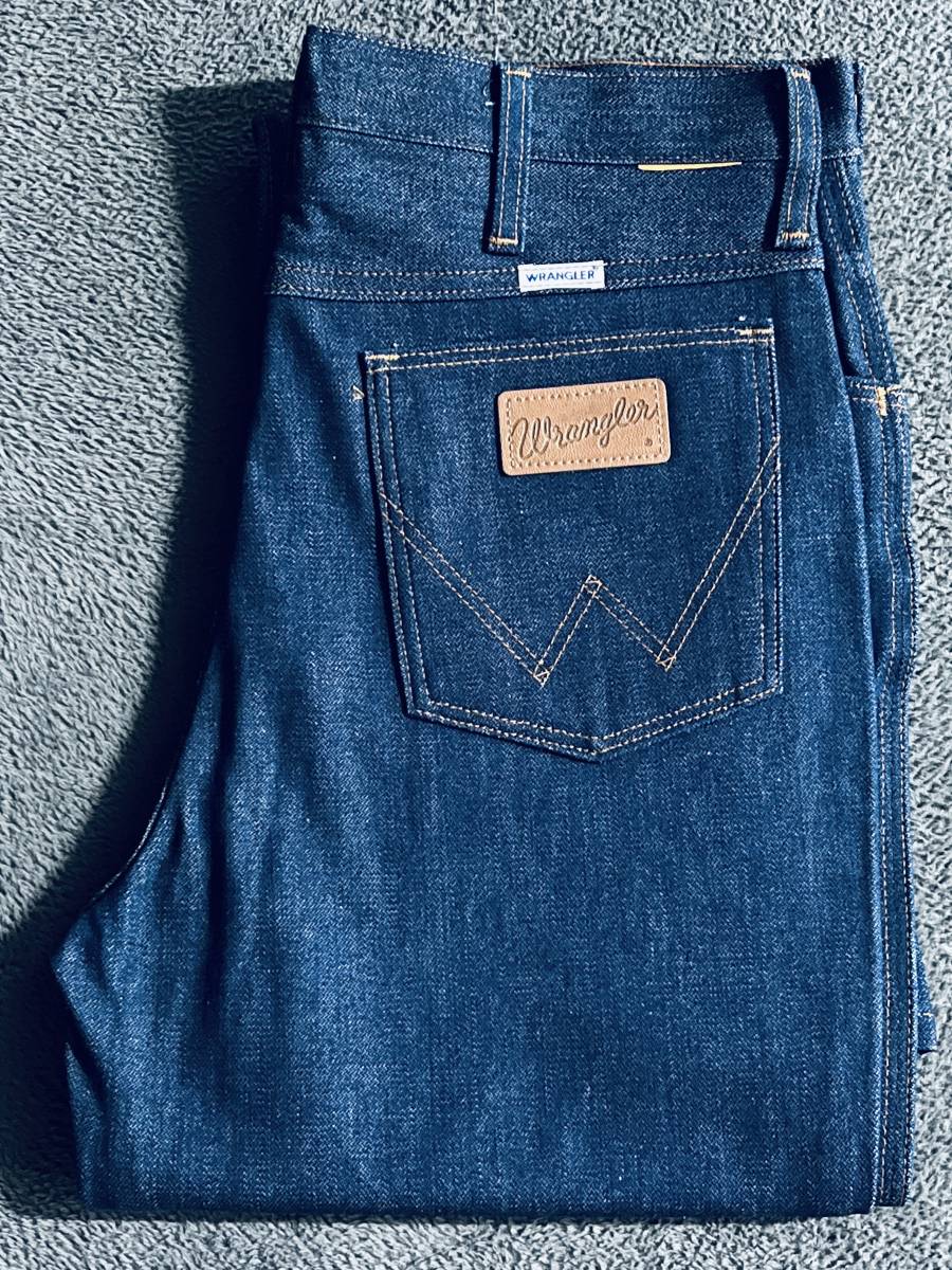 ☆ 送料込み 未使用 米国製 デッドストック ヴィンテージ Wrangler 945 W32XL36 ラングラー ベルボトム ブーツカット 70s  80s ☆ 