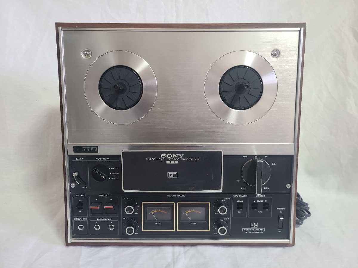 希少 SONY ソニー オープンリールデッキ TC-6360A ステレオ テープ