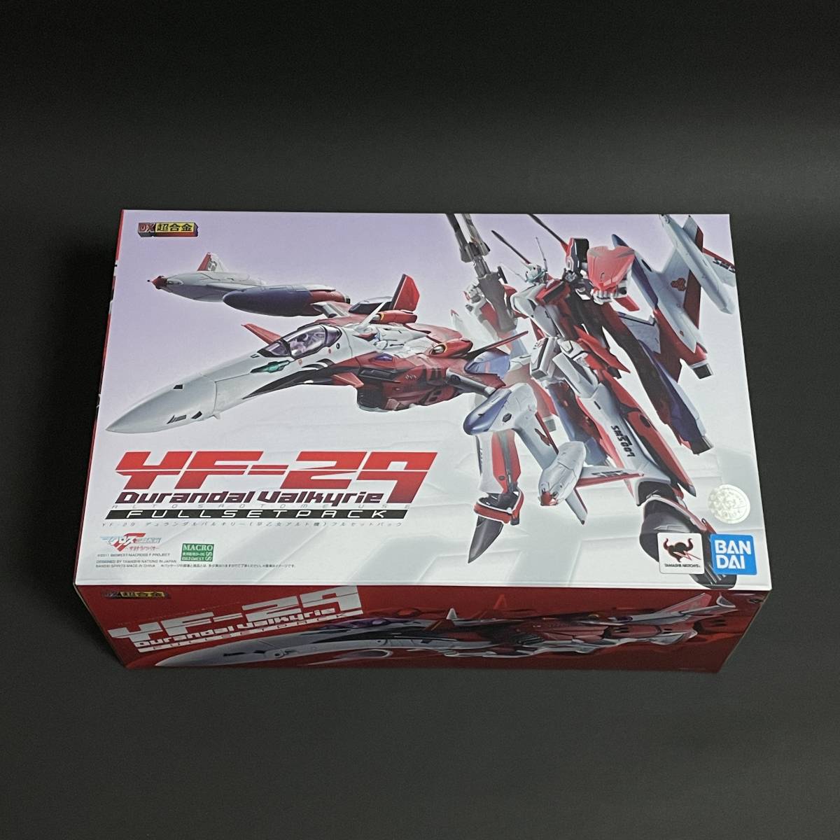 DX Chogokin YF-29te. Ran daru bar drill -.. woman Alto machine full set pack theater version Macross Fsayonalanotsubasate. Ran daru bar drill -