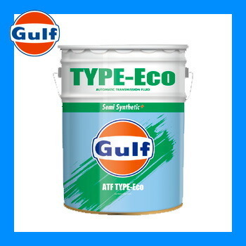 Gulf ガルフ オートマオイル ATF TYPE-Eco (ATFタイプエコ) 20L 1本 半化学合成油 (省燃費タイプ/JASO:01A)_画像1