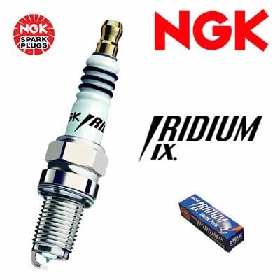 NGK イリジウムIXプラグ (1台分セット) 【カワサキ 125cc KX125 (’94.7~’96.7) [KX125K] 】_画像1