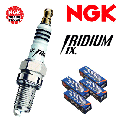 [NGK] イリジウムIXプラグ (1台分セット) 【ターセル [AL12] S54.6~S57.5 エンジン[3A-U] 1500】