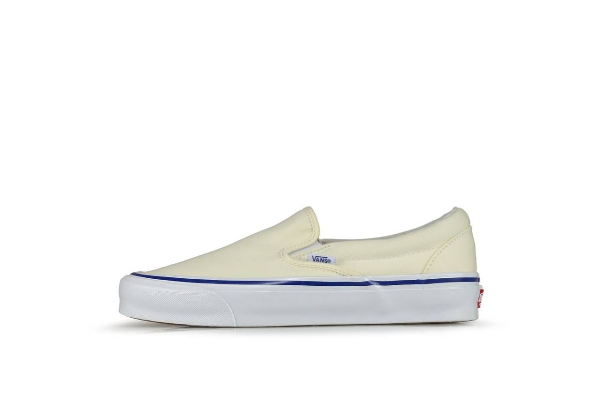 [※期間限定値下げ!]【新品・即決】VANS OG Classic Slip-On 27.0cm ホワイト白バンズスリッポンカットスニーカーシューズ_画像1