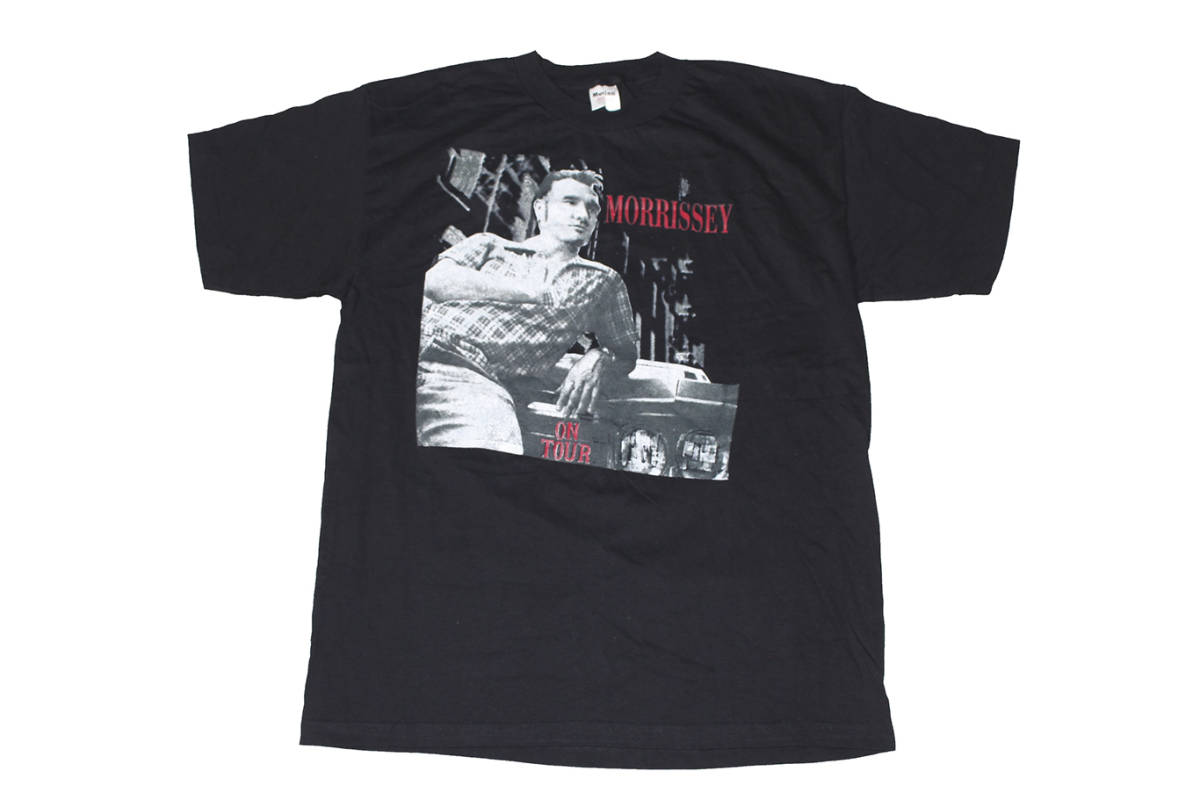 VINTAGE MORRISSEY ON TOUR TEE SIE XL MADE IN USA