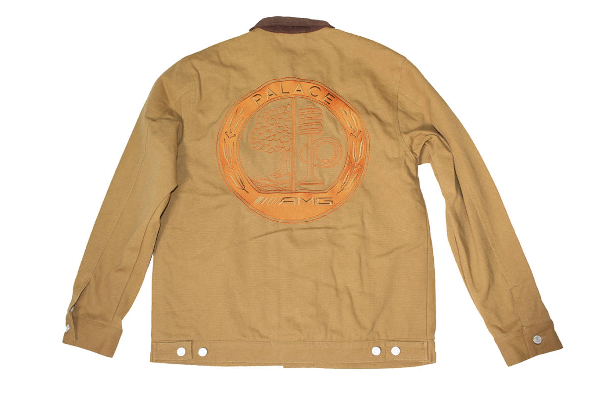 とさせてい⋬ ヤフオク! - PALACE AMG 2.0 WORK JACKET CARAMEL SIZE M だきますが