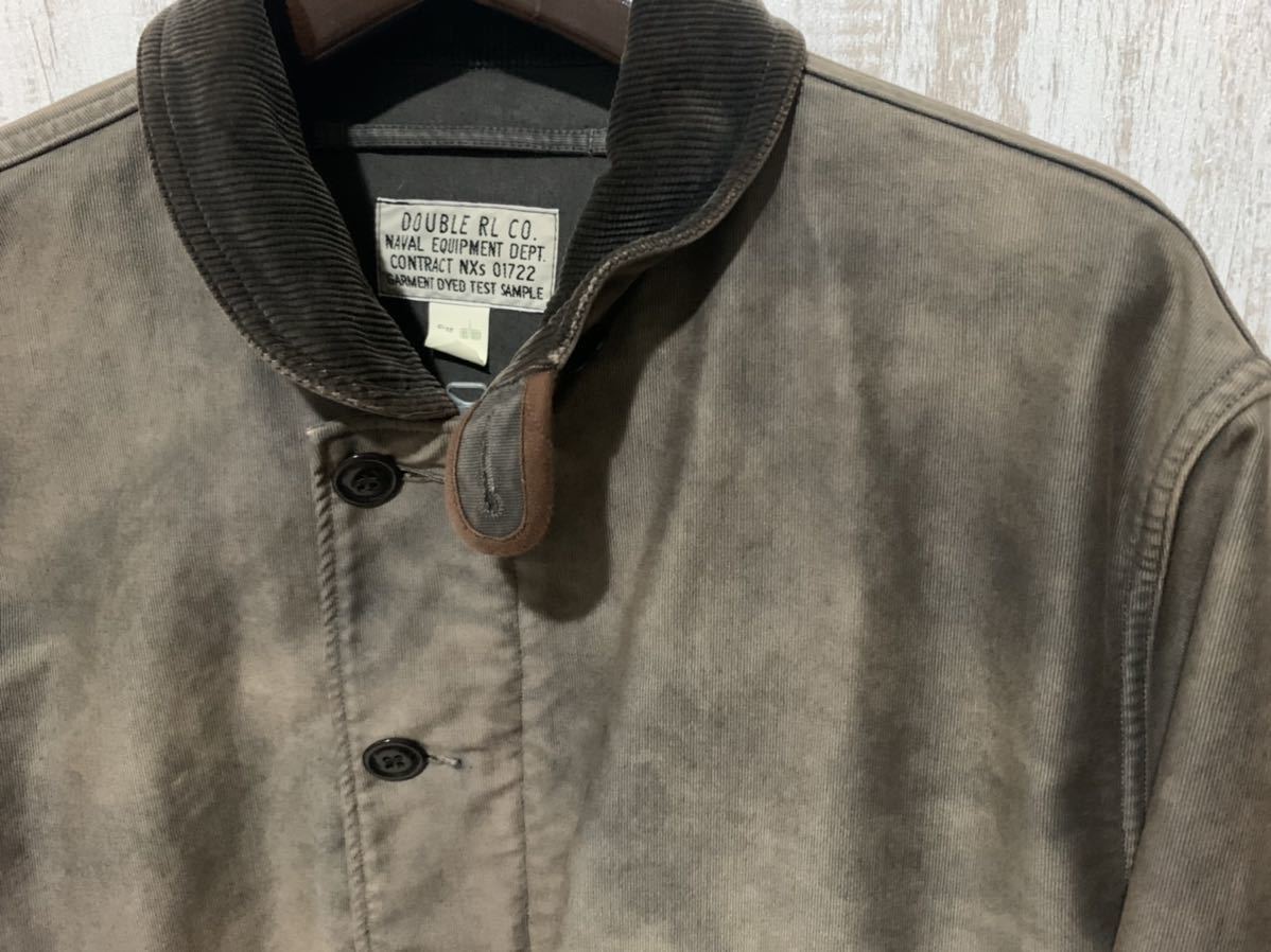 DUBLE RL COMPANY RRL デッキJKTカーキ+コーデュロイ ...