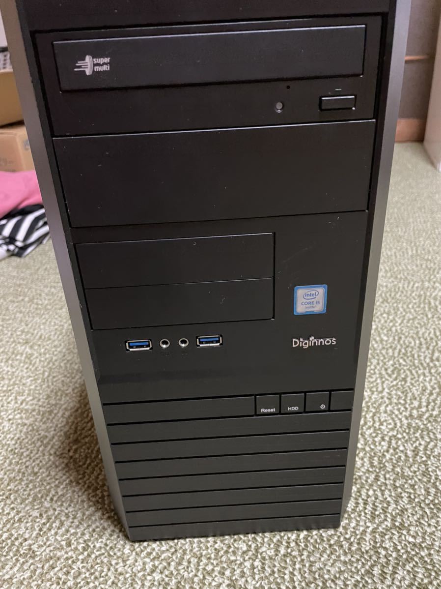 Diginnos デスクトップパソコン OS:Windows10 Home 64bit CPU:Intel