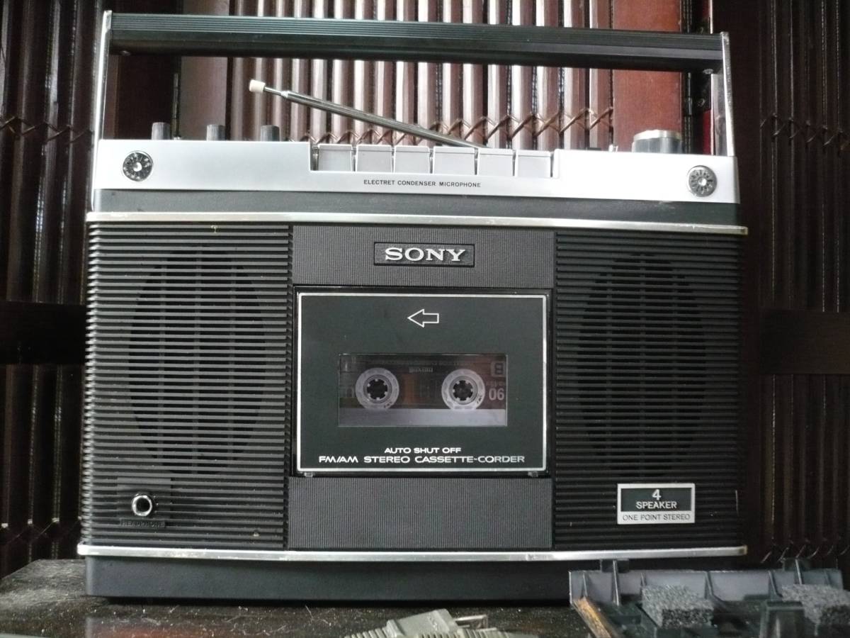 オーディオ機器 ラジオ Винтаж SONY CF-1980 古典ラジカセ 整備動作品 極上 Hi-Fi音質 www 