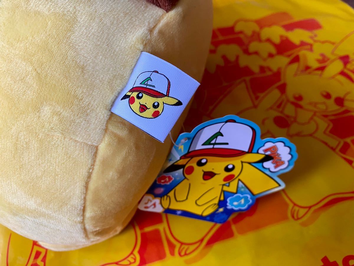 ポケモンセンターオリジナル ぬいぐるみ ぼうしをかぶったピカチュウ ポケモンセンターオリジナル ぬいぐるみ ぼうしをかぶったピカチュウ