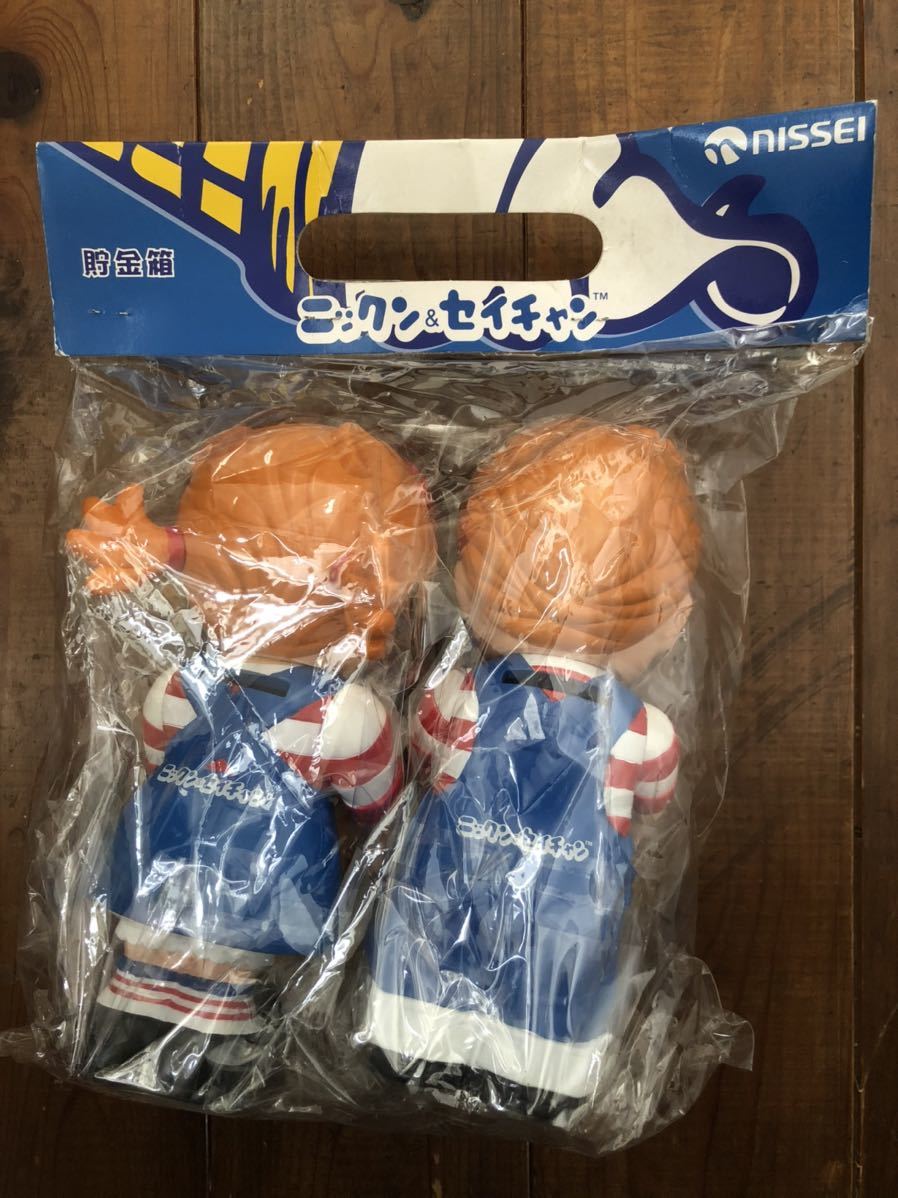 未開封 ニックン & セイチャン ソフビ人形 貯金箱 フィギュア 未開封 ニックン & セイチャン ソフビ人形 貯金箱 フィギュア