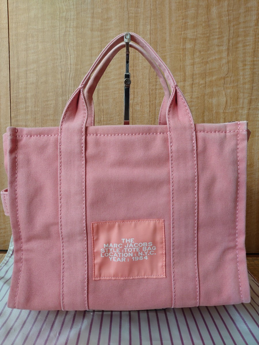 MARC JACOBS【】スモール トラベラー トート バッグ ピンク