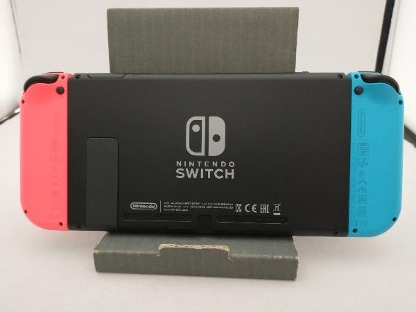 純正激安Nintendo Switch ネオンブルー(L)／ネオンレッド(R) (HADSKABAA) (バッテリ拡張モデル) ニンテンドースイッチ本体