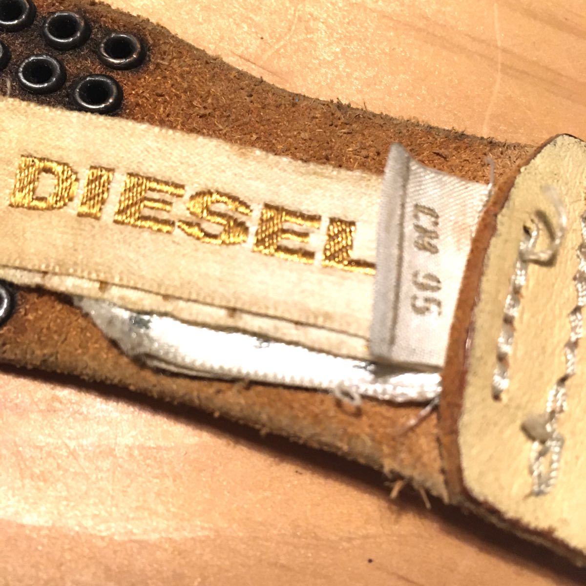 希少 初期 DIESEL ディーゼル スタッズベルト Italy イタリア製 希少 初期 DIESEL ディーゼル スタッズベルト Italy イタリア製