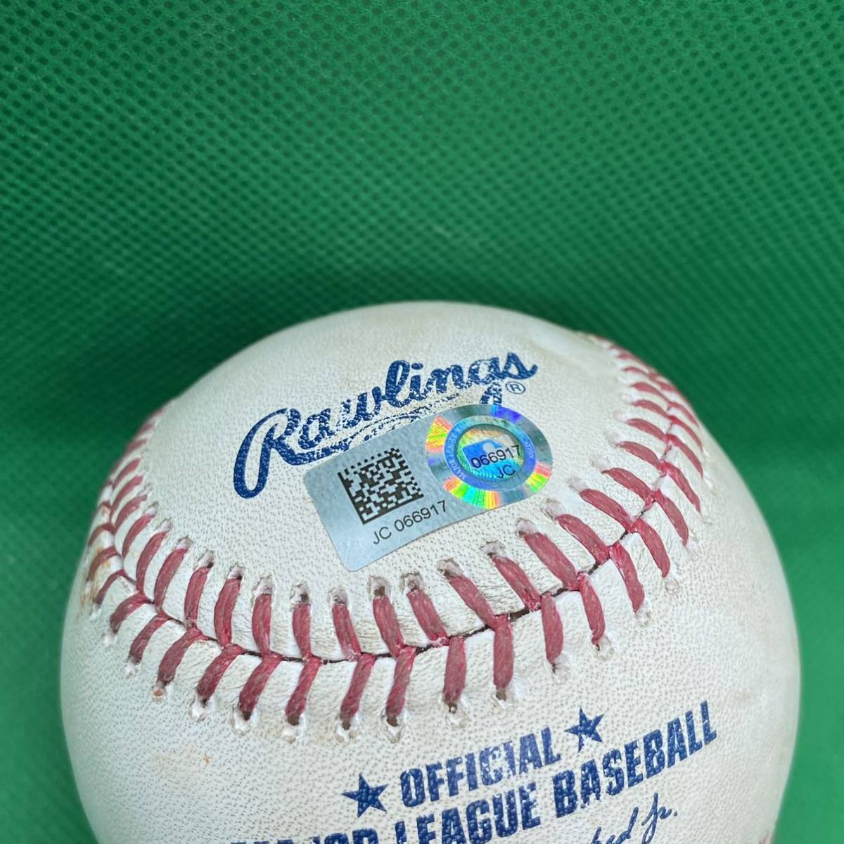 超レア アストロズ 青木宣親 2017年 実使用球 ボール MLB ホログラム