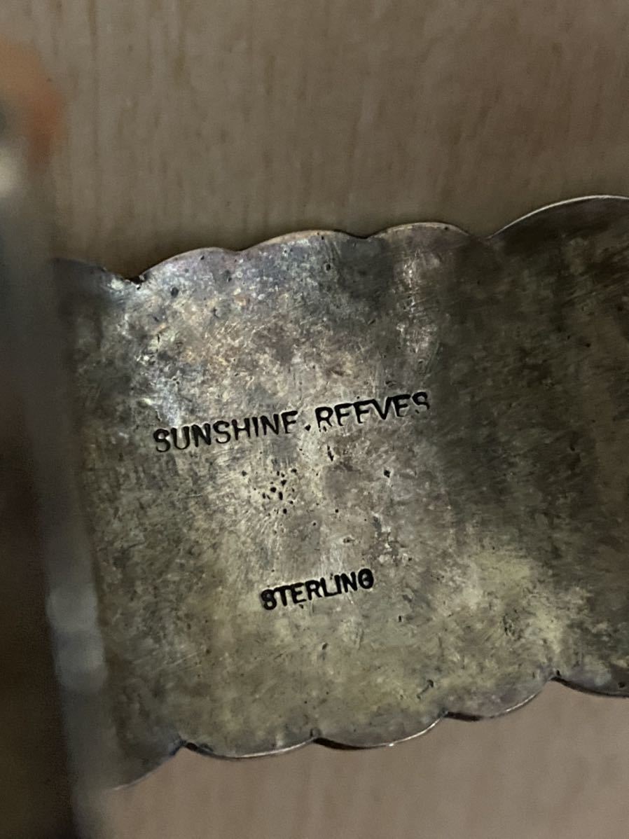 最終!サンシャインリーブス バングル インディアンジュエリー SILVER
