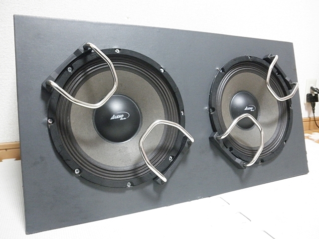 Audio Master モーターカーが揺らめく地響き 語音圧 大型ツインウーハーフルセット Whirledpies Com