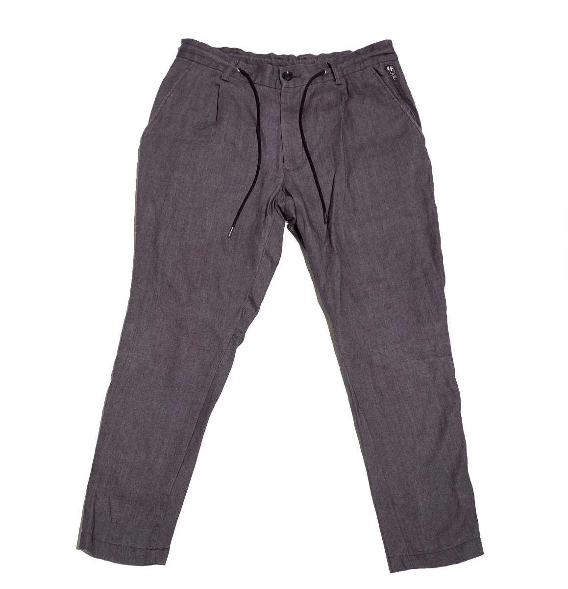 20SS 数回着3 1万 ジュンハシモト EASY TUCK PANTS イージータック