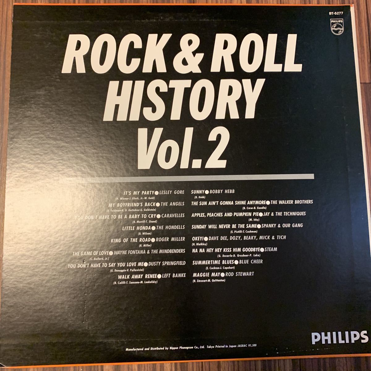 LP /LESLEY GORE, ANGELS, CARAVELLES / ロックン・ロール・ヒストリー　Vol.2 / ROCK & ROLL HISTORY Vol.2 / BT-5277_画像2