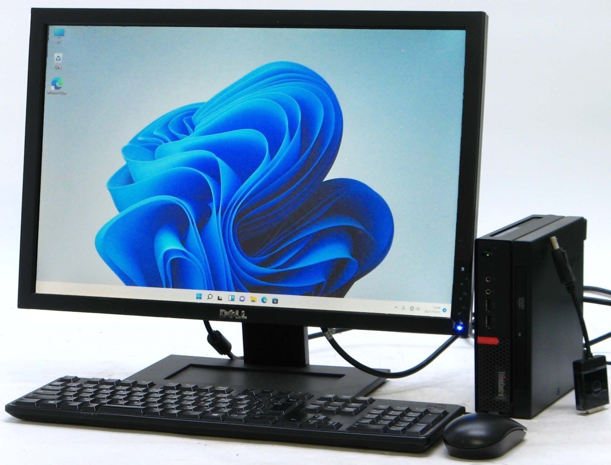 Lenovo ThinkCentre M710q 10MQ-A0CMJP □ 22インチ 液晶セット Lenovo ThinkCentre M710q 10MQ-A0CMJP □ 22インチ 液晶セット