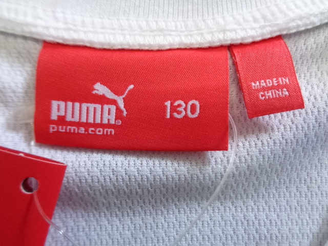  размер 130 белый Puma PUMA безрукавка новый товар 