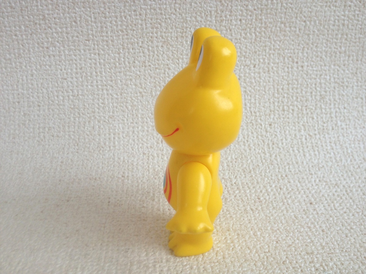 激レア ケロちゃん ソフビ うずまき 黄色 人形 カエル 激レア ケロちゃん ソフビ うずまき 黄色 人形 カエル