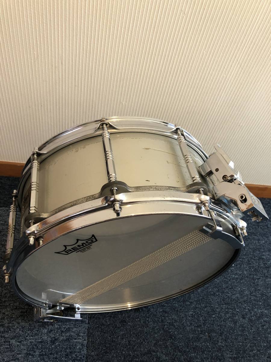 送料込!パール14x6半アルミスネア フリーフローティング
