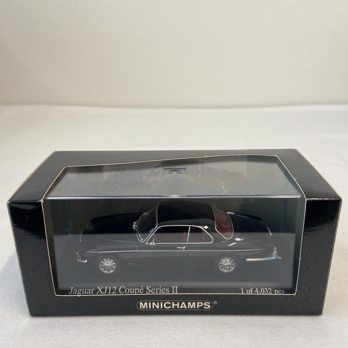 MINICHAMPS 1/43 Jaguar XJ12 Coupe Series Ⅱ 1975年 Black PMA ミニチャンプス ジャガー シリーズ2 クーペ ミニカー モデルカー_画像2