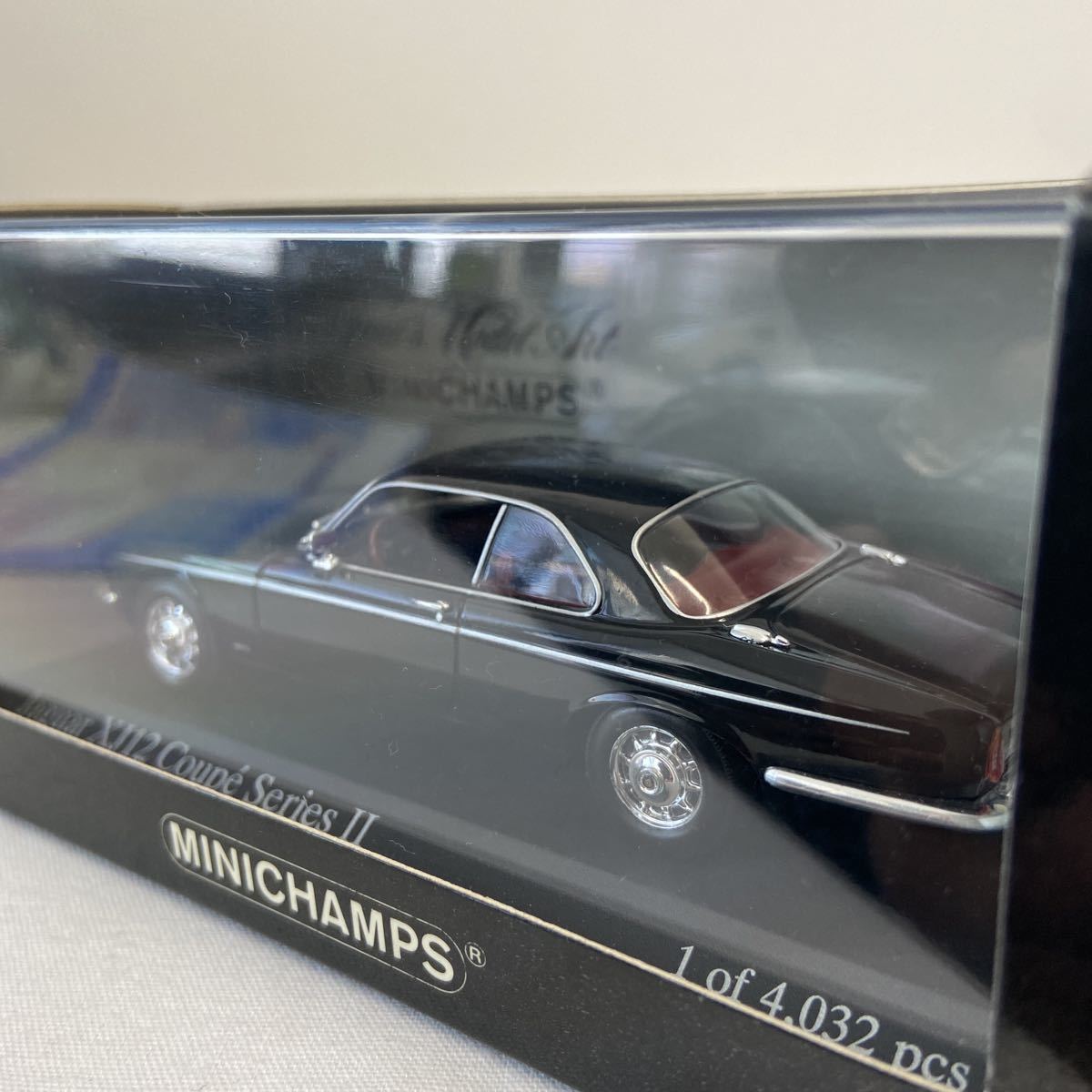 MINICHAMPS 1/43 Jaguar XJ12 Coupe Series Ⅱ 1975年 Black PMA ミニチャンプス ジャガー シリーズ2 クーペ ミニカー モデルカー_画像6