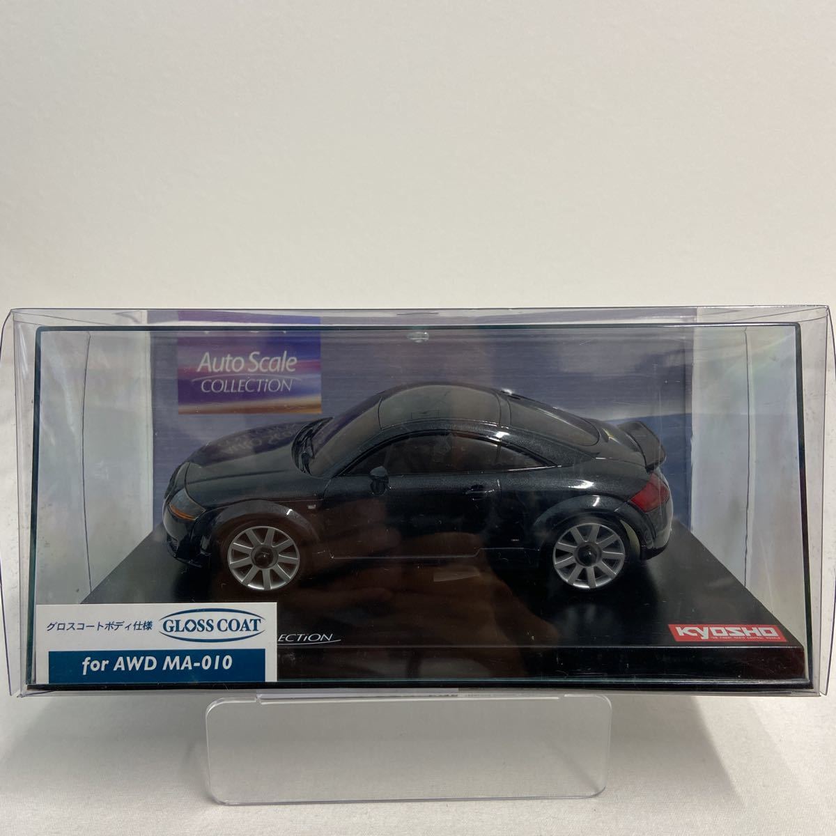 京商 MINI-Z アウディ TT クーペ 3.2 クワトロ S-line ブラック ASC オートスケールコレクション Audi RCボディ ミニッツ ミニカー_画像1