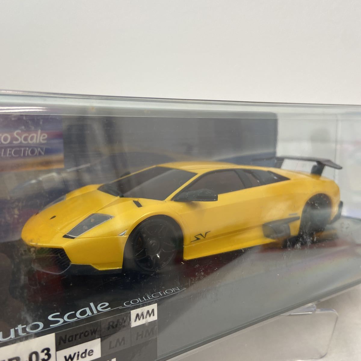 京商 MINI-Z ランボルギーニ ムルシエラゴ LP670-4SV ASCオートスケールコレクション Lamborghini Murcielago ミニッツ RCボディ ミニカー_画像2