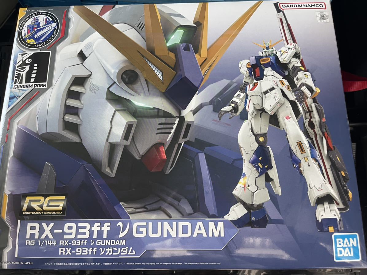 送料無料】RG 1/144 RX-93ff νガンダム 福岡限定 ガンプラ GUNDAM SIDE