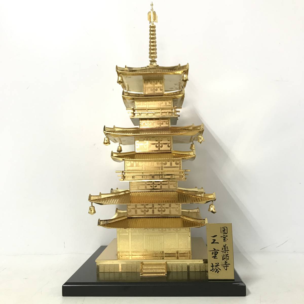 東大寺 七重の塔 骨董品 レトロ Yahoo!オークション - FI8/32 昭和レトロ【 国宝 薬師寺 三重塔