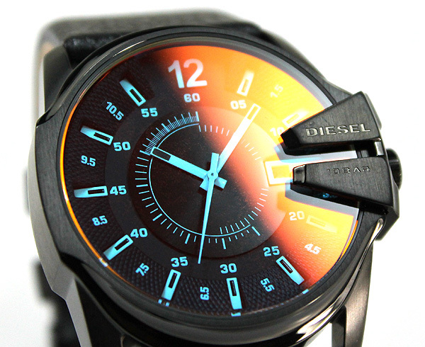 1年保証】DIESEL ディーゼル 腕時計 DZ1657 メンズ クロノグラフ MEGA