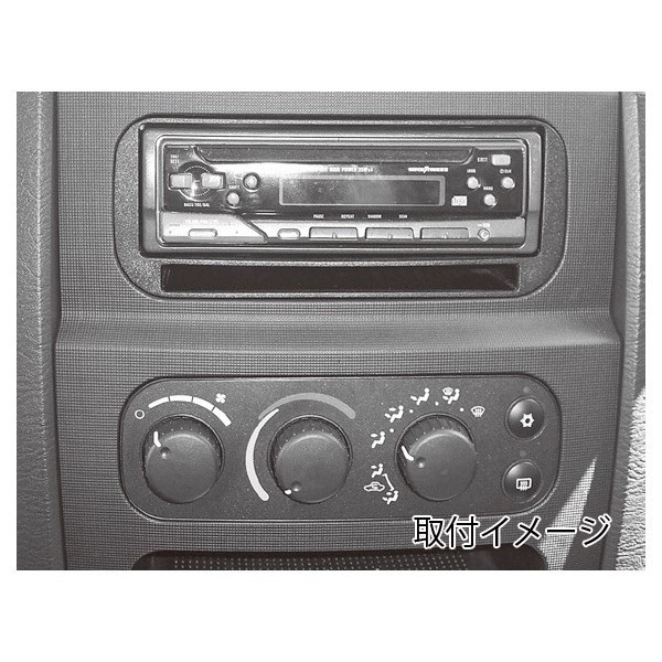 02-05y Chrysler PT Cruiser 02-04y 200 02-03y Voyager 01-07y Dodge Caravan audio navigation installation kit 1DIN