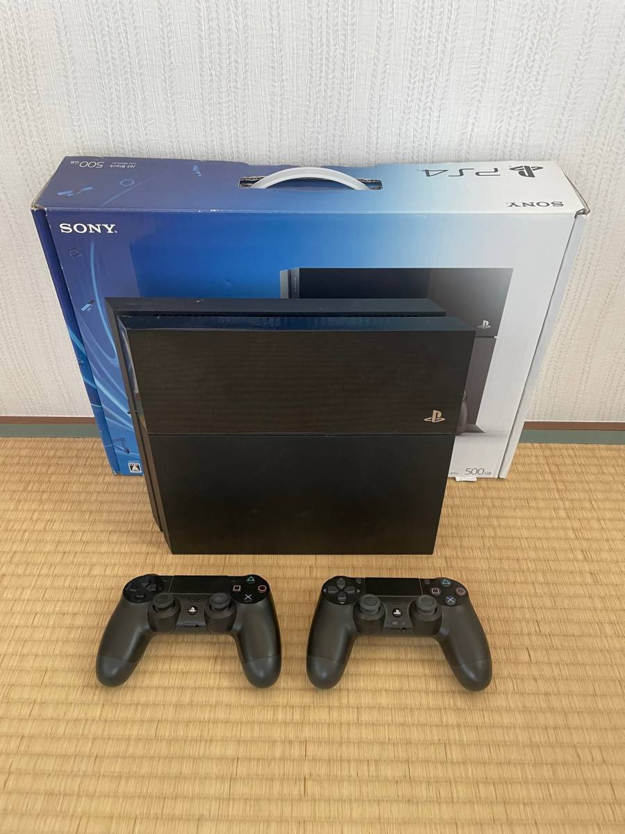 SONY PS4 CUH-1000AB01 付属品完備・240GB SSD 換装済み・コントローラ