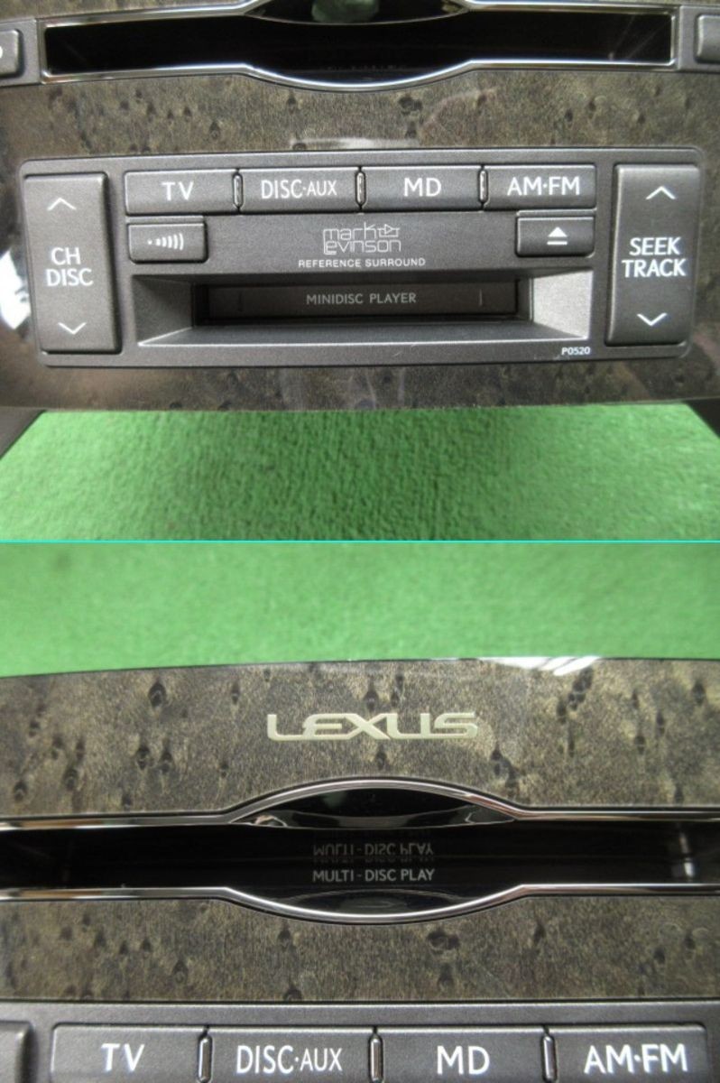 レクサス LS600h UVF45 マークレビンソン DVDチェンジャー FX-MG9677ZT 