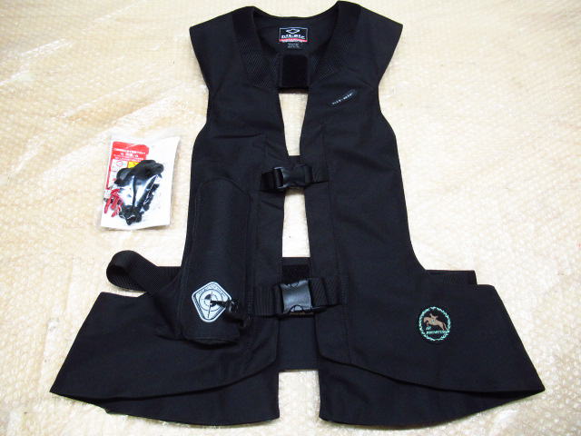 hit-air ヒットエアー 乗馬用プロテクター Lサイズ 2XL-4XL ブラック