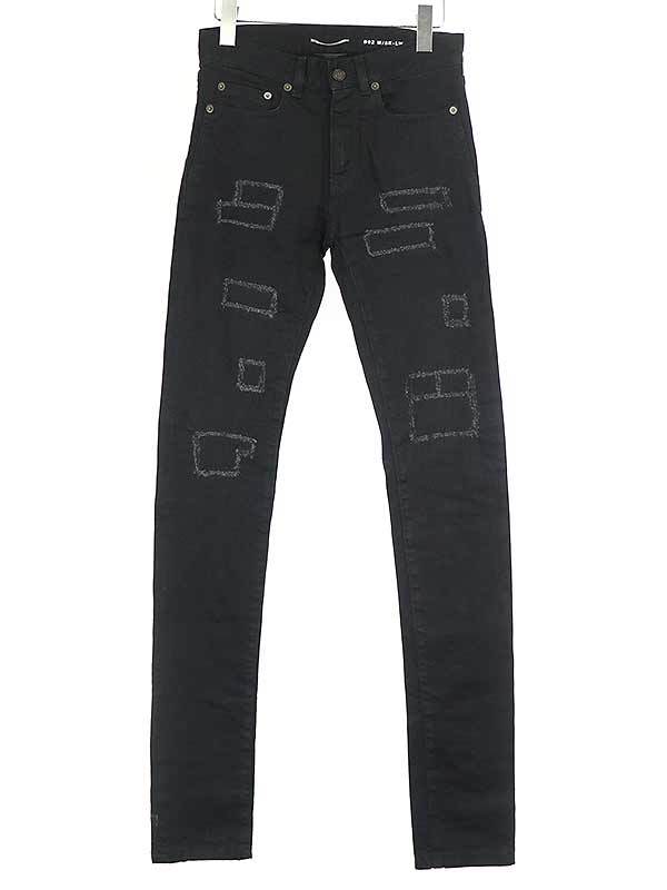 SAINT LAURENT PARIS サンローラン パリ 17SS D02 M/SK-LW ダメージ