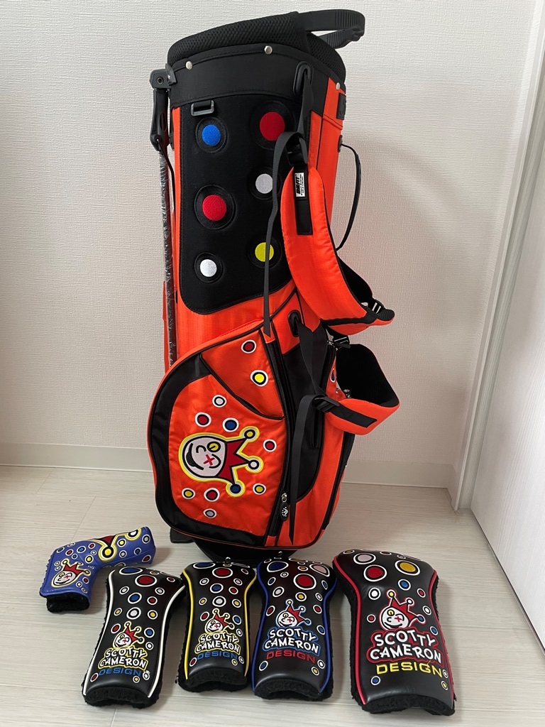 美品 スコッティキャメロン スタンドキャディバッグ&ヘッドカバー