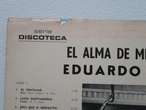 LP★EDUARDO AVILA / EL ALMA DE MI PUEBLO(ARGENTINA/FOLK,SSW,CHACARERA,ZAMBA/1972年アルゼンチン盤/VERY RARE!!)_画像3